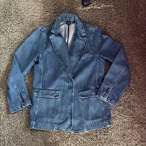 Women’s GAP Blue Denim Blazer